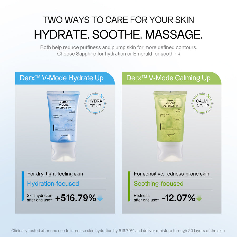 オガナセル DERX V-MODE HYDRATE UP Hydrating Moisturizer for Dry Skin | OGANACELL Hydrate Up